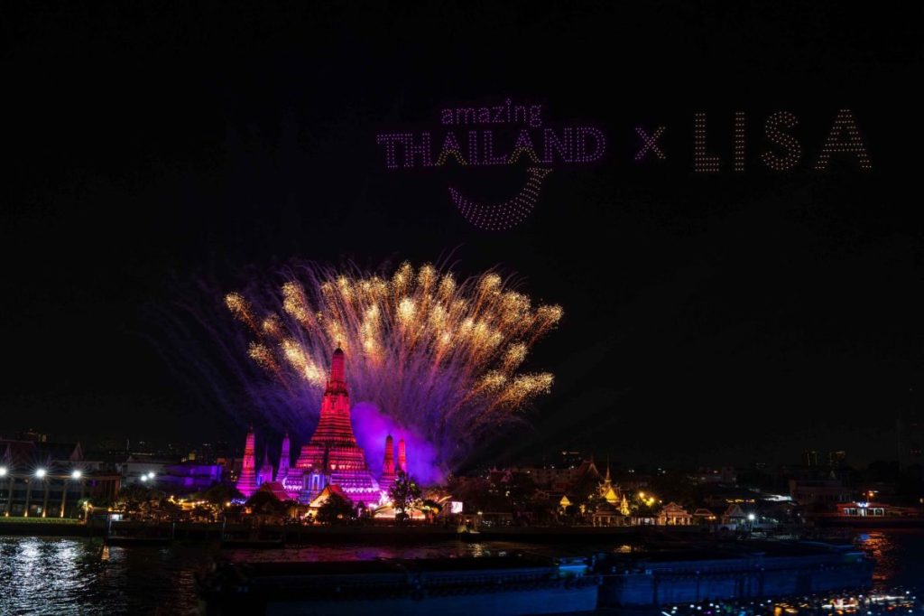 เปิดฉากสุดยิ่งใหญ่! ในงานเปิดตัว Amazing Thailand Ambassador พร้อมโชว์โดรน-พลุสุดตระการตาเหนือวัดอรุณฯ สะกดทุกสายตาชาวโลก