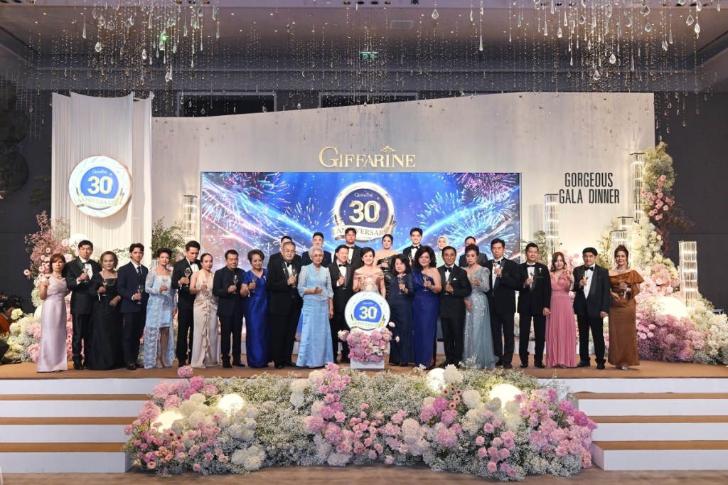 “กิฟฟารีน” สุดปัง! ฉลองยิ่งใหญ่ 30 ปี ผลประกอบการทะลุ 114,764 ล้านบาท “หมอต้อย- นลินี” แม่ทัพใหญ่เปิดแผนปี 69 ทำตลาดเชิงรุก ใช้ยุทธศาสตร์บริหารธุรกิจหลายมิติ หวังดันยอดปีที่ 31&nbsp;โตกระหึ่ม