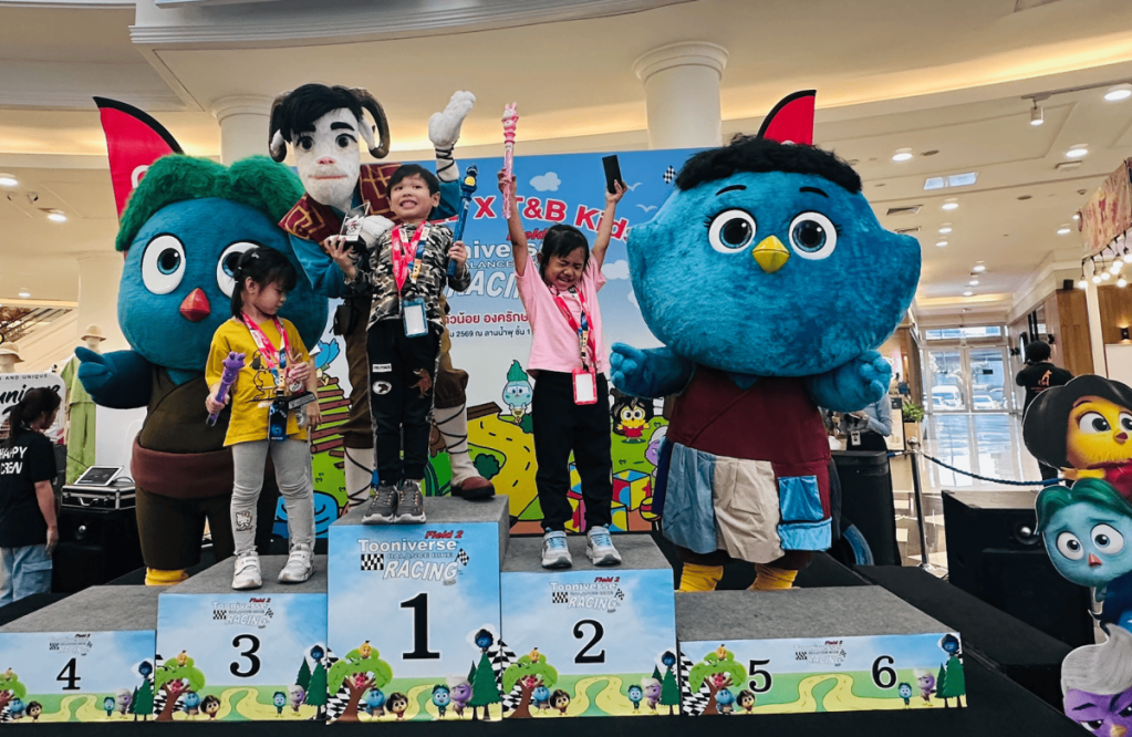 สนุกล้นลานน้ำพุ! T&B Kids x Cruzee Thailand เติมเต็มความสุข “Tooniverse Balance Bike Racing 2026 สนาม 2”&nbsp;อย่างประทับใจ